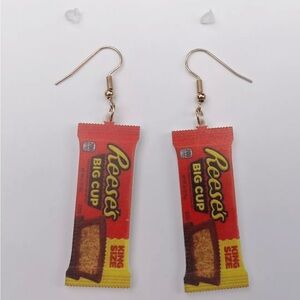 Snack Candy Themed - Fun Party Costume Design - Hook Style Earrings